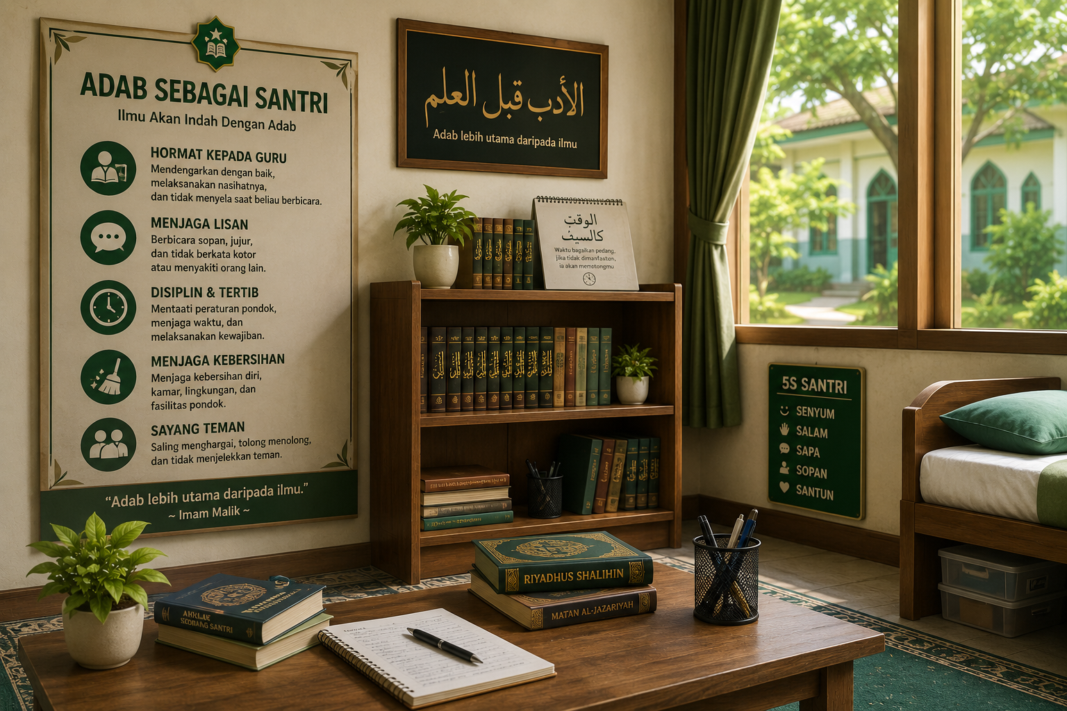 Adab sebagai Dasar Pendidikan Santri